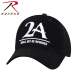Rothco 2A "Shall Not Be Infringed" Low Profile Cap - Black, 2A Hat, 2nd amendment hat, gun hat, pro-gun hat, gun hat, NRA hat, top gun hat, low profile cap, low profile hat, low crown hat, low profile trucker hat, baseball hat, fitted ball caps, tactical hat, police hat