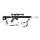 rifel sling, military rifle sling, tactical rifle sling, 3-point rifle sling, 3 point rifle sling, 