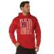 Rothco Concealed Carry R.E.D. (Remember Everyone Deployed) Hoodie, Rothco, Hoodie, Concealed Carry, Discreet Carry, High Performance Hoodie, moisture wicking hoodie, sweatshirt, sweater, RED, remember everyone deployed, RED apparel, remember everyone deployed 