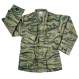 Rothco Vintage Vietnam Fatigue Shirt Rip-Stop, fatigue shirt, vintage fatigue shirt, Vietnam fatigue shirt, Vietnam era shirt, button down shirt, bdu shirt, bdu fatigue shirt, military shirt, army shirt, tiger stripe shirt, fatigue clothing, vietnam gear, vietnam shirt, vintage military shirts, vietnam era jungle fatigues, jungle fatigues, ripstop shirt, vietnam tiger stripe shirt