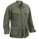 Rothco Vintage Vietnam Fatigue Shirt Rip-Stop, fatigue shirt, vintage fatigue shirt, Vietnam fatigue shirt, Vietnam era shirt, button down shirt, bdu shirt, bdu fatigue shirt, military shirt, army shirt, tiger stripe shirt, fatigue clothing, vietnam gear, vietnam shirt, vintage military shirts, vietnam era jungle fatigues, jungle fatigues, ripstop shirt, vietnam tiger stripe shirt