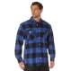 Rothco Extra Heavyweight Buffalo Plaid Flannel Shirt, Heavyweight flannel Brawny Plaid ,Flannel Shirts, flannel shirt, heavy flannel shirts ,men's flannel shirt, Buffalo Print,  Brawney Shirts, plaid shirt, button up shirt, buffalo plaid button up shirt, outdoor shirt, hunting shirt, casual tops, outdoor clothing, workwear shirt, red flannel, blue flannel, purple flannel, brown flannel, yellow flannel, grey flannel, green flannel,