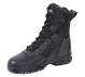 Rothco Insulated 8 Inch Side Zip Tactical Boot, tactical boot, military boot, footwear, foot wear, boots, insulated, 8 inch side zip, cold weather boots, combat boots, rothco, army boots, black tactical boots, black combat boots, black boots, rothco boots, police boots, insulated tactical boot                                        