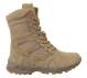 Rothco Forced Entry 8" Deployment Boots With Side Zipper,  forced entry boot, tactical boots, military tactical boot, tactical army boots, tan tactical boots, military boot, SWAT Boot, Swat tactical boots, combat boots, 8 inch, side zipper, steel shank, moisture-wicking boot, deployment boot, wholesale military boot, rothco boot, boots, desert combat boots, tan combat boots, rothco forced entry boots, forced entry tactical boots, entry boot, 8 inch tactical boots, large tactical boots, high ankle boots, over the ankle boots, high top ankle boots, swat footwear. swat military boots, swat police boots, police boots, police officer boots, police tactical boots, police safety boots, law enforcement boots, law enforcement work boots, police duty boots, police work boots, law enforcement tactical boots                                      