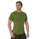 Rothco, t shirt print, tee shirt, short sleeve t shirt, short sleeve tee, tee shirts, t shirt, t-shirt, cotton tee, cotton tshirt, cotton t-shirt, poly tee, cotton poly t shirt, polyester cotton, black tshirt, black t-shirt, black short sleeve, undershirt, uniform shirt, base layer shirt, military uniform shirt, tan 499, base layer, 