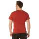 Rothco, t shirt print, tee shirt, short sleeve t shirt, short sleeve tee, tee shirts, t shirt, t-shirt, cotton tee, cotton tshirt, cotton t-shirt, poly tee, cotton poly t shirt, polyester cotton, black tshirt, black t-shirt, black short sleeve, undershirt, uniform shirt, base layer shirt, military uniform shirt, tan 499, base layer, 
