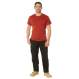 Rothco, t shirt print, tee shirt, short sleeve t shirt, short sleeve tee, tee shirts, t shirt, t-shirt, cotton tee, cotton tshirt, cotton t-shirt, poly tee, cotton poly t shirt, polyester cotton, black tshirt, black t-shirt, black short sleeve, undershirt, uniform shirt, base layer shirt, military uniform shirt, tan 499, base layer, 