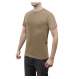 Rothco, t shirt print, tee shirt, short sleeve t shirt, short sleeve tee, tee shirts, t shirt, t-shirt, cotton tee, cotton tshirt, cotton t-shirt, poly tee, cotton poly t shirt, polyester cotton, black tshirt, black t-shirt, black short sleeve, undershirt, uniform shirt, base layer shirt, military uniform shirt, tan 499, base layer, 