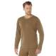 Gen III Level II Underwear Crew Top, Extended Cold Weather Clothing System, ECWCS, thermal undershirt, winter undershirt, base layer, grid fleece, long sleeve thermal, long sleeve shirt, thermal underwear, 