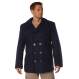 Rothco,Coat,peacoat coat,pea coat,peacoat,outerwear,winter coat,rain coat,raincoat,over coat,overcoat,mens coat,military jacket,navy jacket,wool jacket,wool peacoat,casual coat,casual jacket,navy blue,black, pea coats, mens pea coat, pea coat men