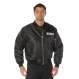 Rothco,MA-1,Flight Jacket,Security,security jacket,security wear,ma-1 jacket,security clothing,security gear,bomber jacket,black,uniform jackets, security guard jacket, security jackets, security guard