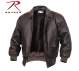 Rothco,Classic,A-2 Leather Flight Jacket,Flight jacket,leather jacket,outerwear,winter jacket,winter coat,military outerwear,leather outer shell,polyester lining,mens leather coat,aviator jacket,leather bomber jacket,flying jacket,bomber jacket,biker jackets,leather coat,brown, classic flight jacket