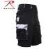 Rothco,BDU,Shorts,black,battle dress uniform,military shorts,cargo shorts,Black Shorts bdu,Black shorts,Black cargo shorts,black cargo shorts,fatigues,fatigue shorts,city camo accents,black and city camo shorts,black city camo accents cargo shorts