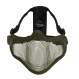 Rothco Carbon Steel Half Face Mask - Black, airsoft, airsoft mask, mask, masks, face mask, face masks, tactical gear, airsoft gear, loadout gear, loadout supplies, airsoft, air-soft, half mask, half face mask, face cover, face protection, paintball face mask, paintball gear, half-face cover, military mask, airsoft face mask, airsoft mask, tactical airsoft mask, airsoft face protection, half airsoft mask, airsoft half mask, tactical mask, face protection mask, airsoft mesh mask, tactical face mask, airsoft face protection