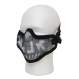 airsoft, airsoft mask, mask, masks, face mask, face masks, bravo face mask, tactical gear, tact gear, tac gear, airsoft gear, loadout gear, loadout supplies, air soft, air-soft, half mask, half face mask, face cover, face protection, 