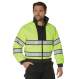 Rothco,Reversible,Hi-visibility Uniform Jacket,uniform jacket,high visibility coats,visibility jacket,high vis jacket,high visibility jacket,uniform law enforcement,waterproof jackets,shell jacket,black,yellow, security jacket, reflective jacket, emergency jacket, high visibility jacket, public safety, public safety jacket 