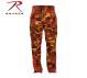 orange and yellow camo pants