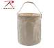 water bucket, bucket, canvas bucket, canvas, bucket, 