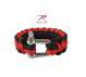 thin red line, paracord, thin red line paracord bracelet, paracord, para-cord, parachute cord, 550 Paracord, cord, thin blue line, firefighters, firemen, fire department