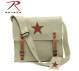 classic canvas bag, shoulder bag, medic star, vintage military bag, vintage medic star, rothco canvas bag, rothco vintage medic bag