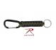 paracord, para cord, military paracord, paracord key-chain, key-chain, key chain, cord, 550 cord, parachute cord, 550 parachute cord, 550 cord, key chain with carabiner, carabiner, military cord, survival cord, survival paracord, 